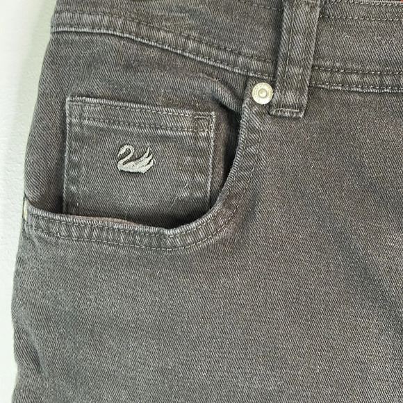 VINTAGE Super High Waisted Black Jeans Mom Black Denim Gloria Vanderbilt 31 - Picture 4 of 14